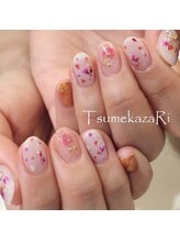 ツメカザリ 西金沢店(TsumekazaRi)/＊押し花ネイル×ワイヤー花＊