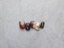 ニコルネイル(nicole nail)/定額11000円　ボルドーネイル