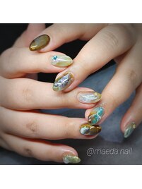 _____個性派ニュアンスネイル