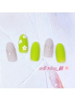 ネイルサロン 優/【ハンド定額】シンプルネイル♪