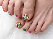 ドットミーバイシュエット(dot Me by chouette)/カラフルフットネイル