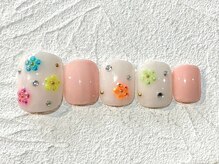 ネイル デザイン シーエス(NAIL DESIGN C S)/フットネイル　