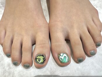 チコネイルサロン バイ オーロル(CHIKO NAIL SALON by AURORE)/【学割】フットdesignコース