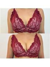 ブラジャーが浮く方にも♪