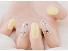 エムスラッシュ ソル センター南(M.SLASH SOL)/春の押し花ネイル