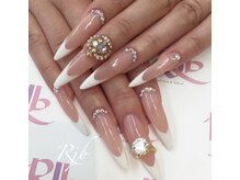 ネイルサロン アンド スクール アールジェイビー(Nailsalon&School Rjb)/バーチャルフレンチ