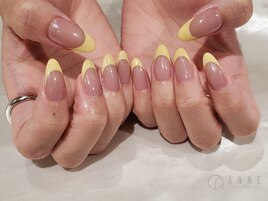 【パラジェル】フレンチネイル