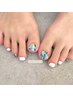 【Foot】足元まるごと整う◎角質・甘皮ケア＋デザイン込みフットジェル