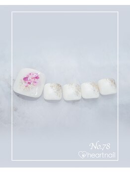 はあとねいる 六本松店/フットネイル:No.78