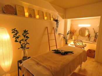 サロンドエイチ(SaLoN de H)の写真/マンツーマンの個室空間で集中ケア＊痩せやすい身体をつくりたい・疲れをしっかり解消したい方へおすすめ！