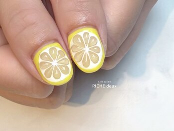 リッシュ ドゥ(RICHE deux)/ジューシーレモンネイル