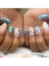 トータルサロン 白べぇーっ プラス/キラキラネイル