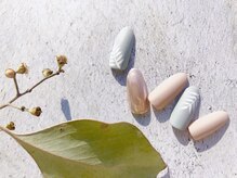 コハ 湘南台店(Koha)/優しマットカラー×ミラーネイル