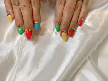 ネイルアンドアイラッシュヴィーナ ゆめタウン廿日市店 (Nail&EyeLash Vina)/ポップネイル