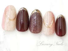 ラグジュアリーネイルズ カワグチ(Luxury Nails Kawaguchi)/シンプルミラー*