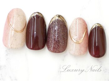 ラグジュアリーネイルズ カワグチ(Luxury Nails Kawaguchi)/シンプルミラー*