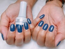 サロン ヴィーヴ(salon Vive)/#うる艶ネイビー韓国ジェル