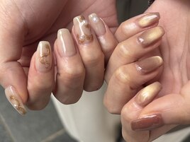 ゴールドポイントネイル