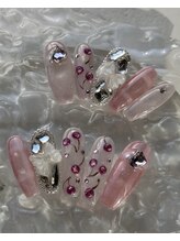 さくらんぼネイル