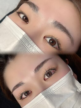 サロンドゥプリエ 門司店(SALON deux PRIER)/まつ毛パーマ+眉毛WAX