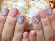 ネイルズ ララ(nails Lala)/人気チェックネイル☆