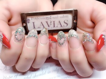 プロフェッショナル ネイルサロン ラヴィアス(LAVIAS)/【ジェル】10本アートし放題