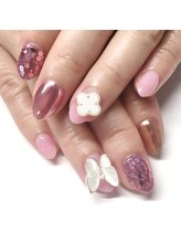 ネイルサロン アテナ(Athena)/持ち込みアート/ネイルパーツ