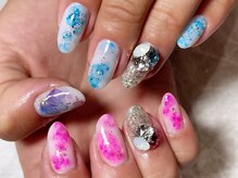 レディグリッター(Lady glitter)/アシメカラーブリーディング