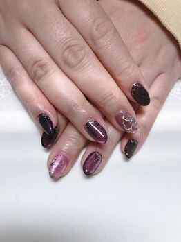 ネイルサロン マハロ 横浜四季の森フォレオ店(Nail Salon Mahalo)/マグネットネイル