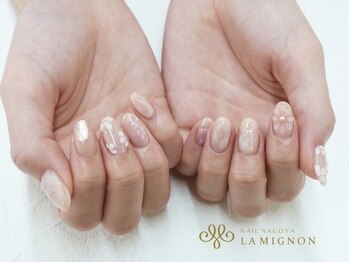 ラミニョンネイルナゴヤ(La Mignon Nail Nagoya)の写真/【持ち込み画像OK！120分アートし放題¥10000/150分アートし放題¥12000】トレンド・定番まで信頼の技術★