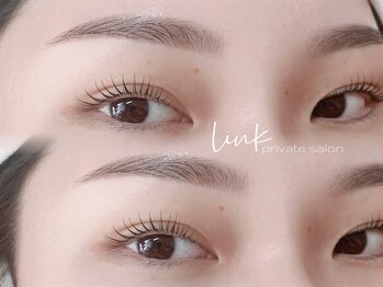リンク(link)/まつ毛パーマ/lushlift+眉wax