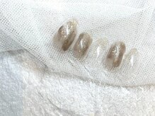 リベレ(LIBELLE)/ニュアンスネイル/ベージュ