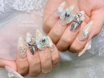 水色パーツが可愛い！！！