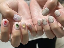 アトリエイチマルサン(アトリエ103)/ニュアンスネイル×ハンド