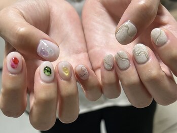 アトリエイチマルサン(アトリエ103)/ニュアンスネイル×ハンド