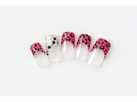 紫陽花ネイルニュアンスネイル