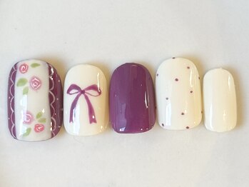 薔薇とリボンと