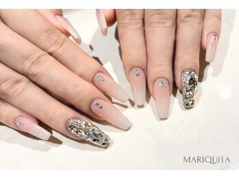 ネイルサロン マリキータ(MARIQUITA)の写真/折れる欠ける,,,長さ出し1本～ok【深爪解消、スカルプ¥10000～/2回目以降フィルインで自爪育成◎¥9000～】