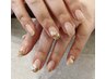 【デザイン】《HAND》単色＋アート5本程度、繊細なニュアンス(10本OK)など