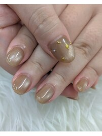 先取り♪深み秋カラーネイル