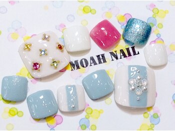 モアネイル つつじヶ丘店(MOAH NAIL)/フットジェル☆5500円~♪