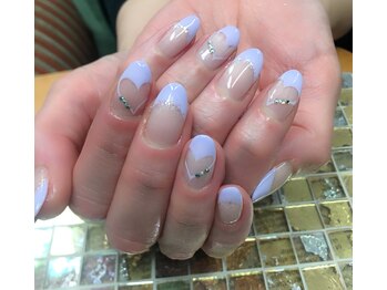 ネイルエルーシェ 立川店(Nail Ercher)/ハートフレンチネイル