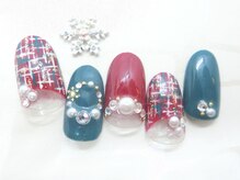 ネイルサロン ロゼオ(Nail salon Roseo)/■渋谷>9990円/ クリスマスNail