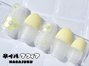 ネイルマフィア 原宿(NAIL MAFIA)/春ネイル/お花ネイル/フラワー