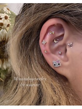 スリール(sourire)/耳ツボジュエリー