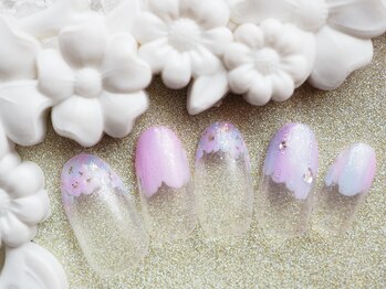 定額Design7000円+tax 紫陽花