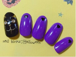 ハロウィンネイル♪