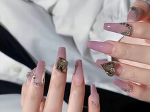 モルフォネイル(Morpho nail)/#ワンホンネイル #キラネイル