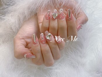 ナイスミー(Nice Me)/ストーンつけ放題ワンホンネイル