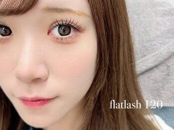 クプアイラッシュ 新宿店(qup eyelash)/フラットラッシュ 120本